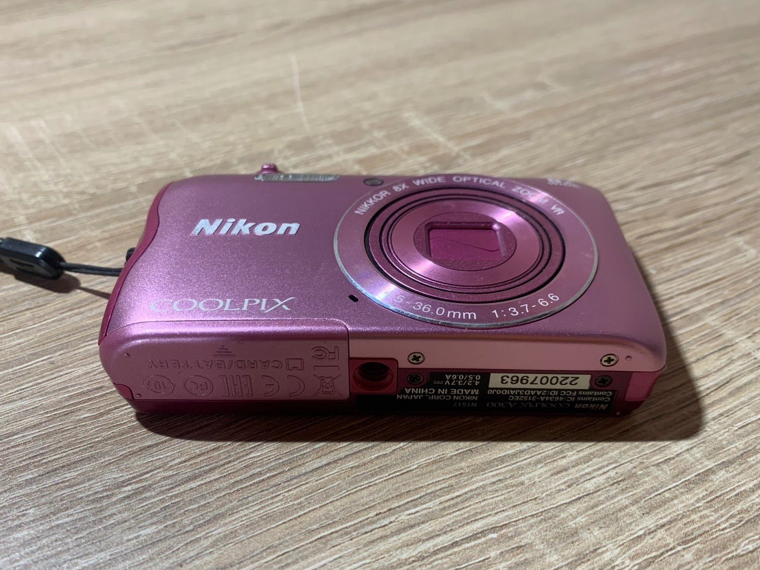 8713 Nikon COOLPIX A300 ピンク デジカメ ジャンク品 - メルカリ