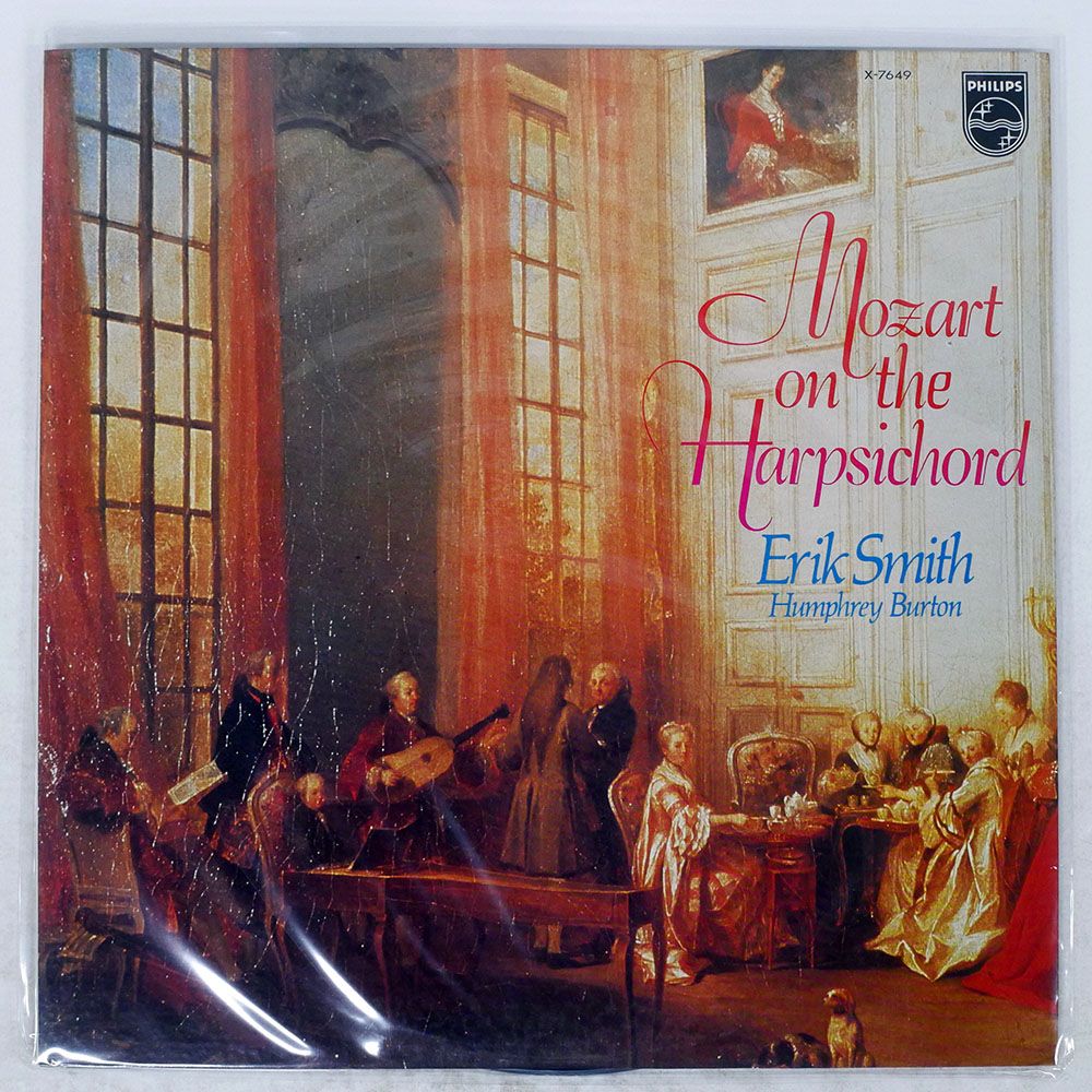 国内盤 ERIK SMITH/MOZART ON THE HARPSICHORD/PHILIPS X7649 LP