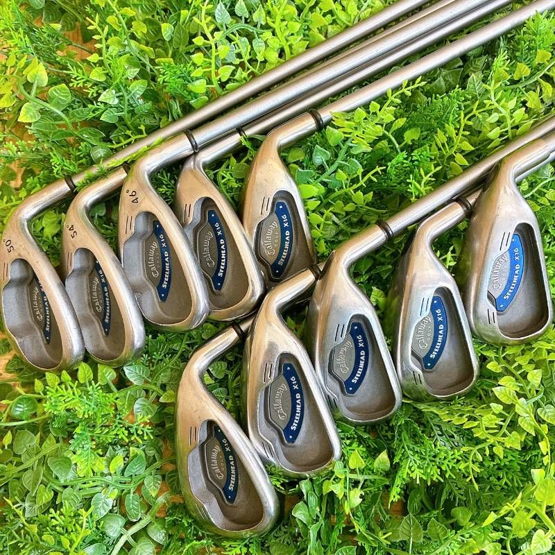 キャロウェイ STEELHEAD X-16 アイアンセット IR フレックスS 右 10本