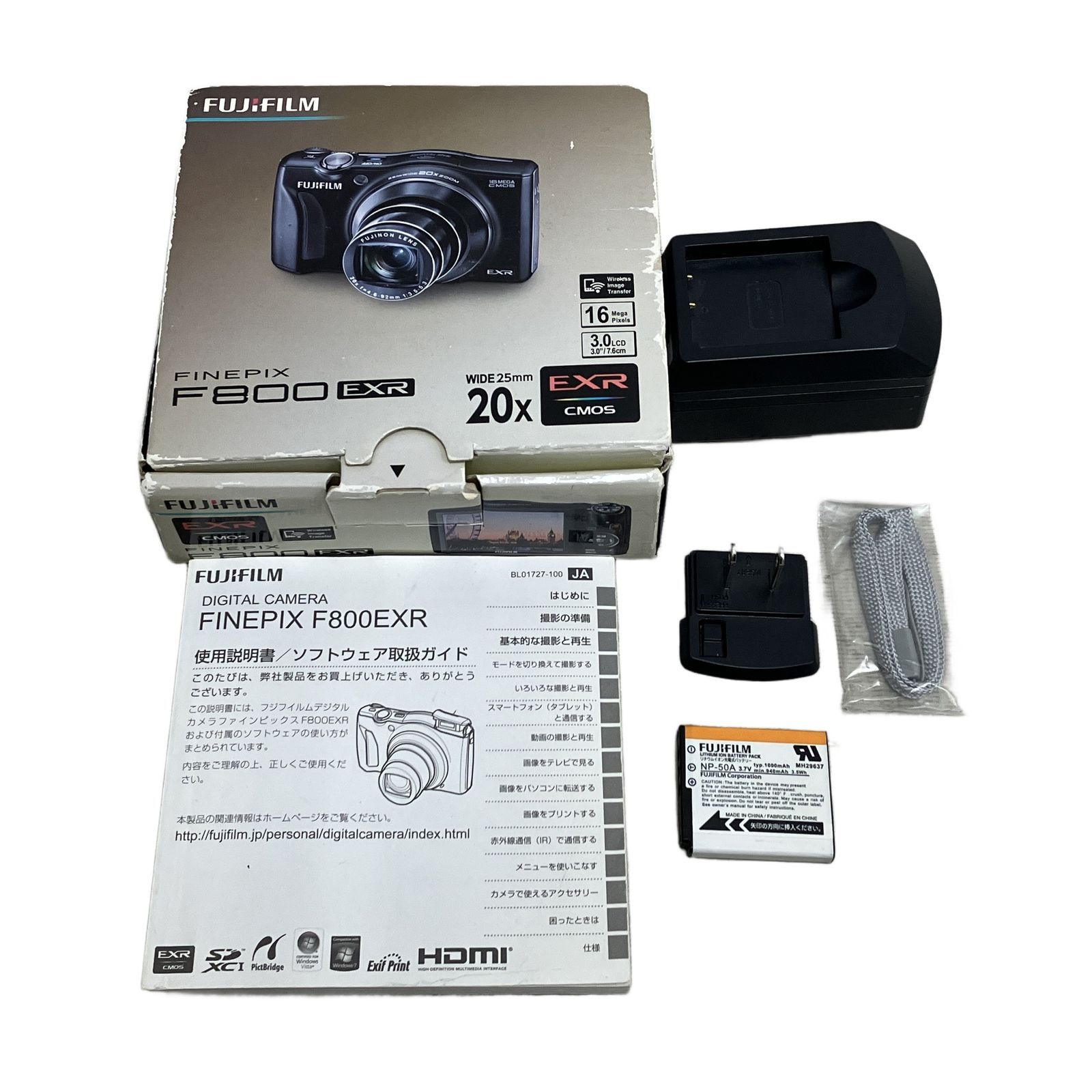 FUJIFILM FINEPIX F800EXR コンパクトカメラ フジフイルム コンデジ