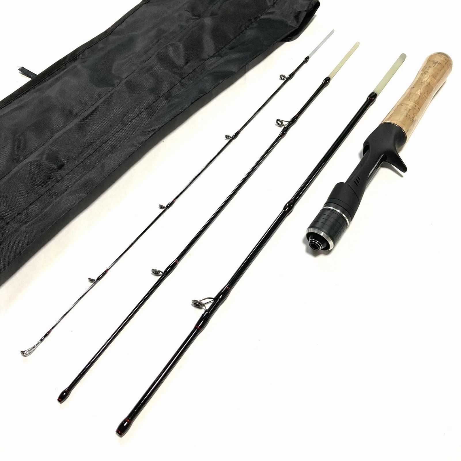 4.6フィート ベイトパックロッド 4ピースUL(グラスファイバー
