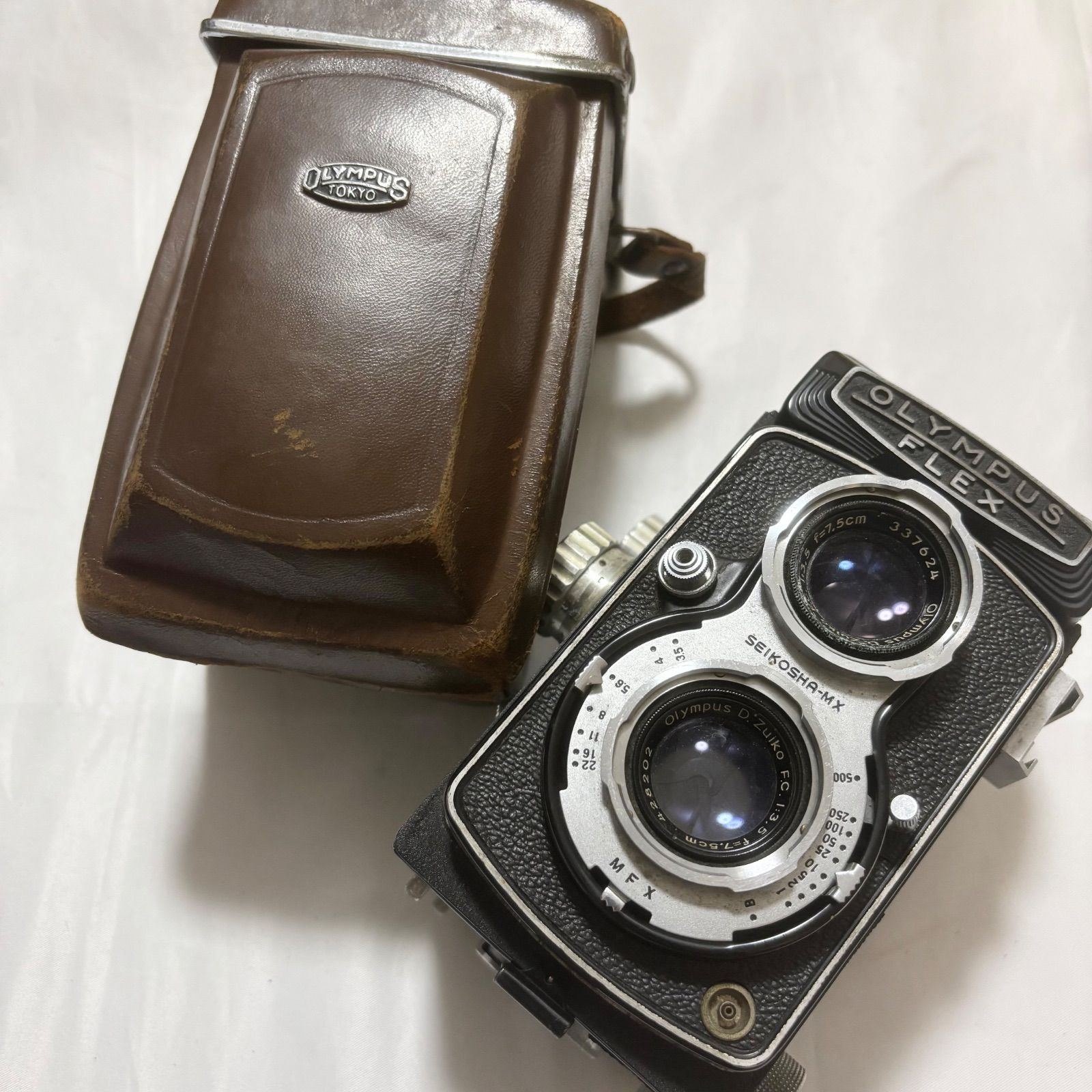 送料無料】OLYMPUS/オリンパス/FLEX/フレックス/二眼レフカメラ