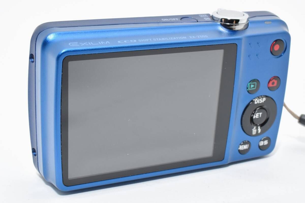 ☆美品☆カシオ CASIO EXILIM EX Z550 ブルー☆ W0250＃4472 - メルカリ