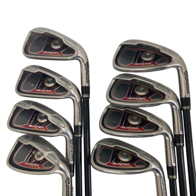 中古】 テーラーメイド BURNER PLUS 8S アイアンセット IR RE-AX