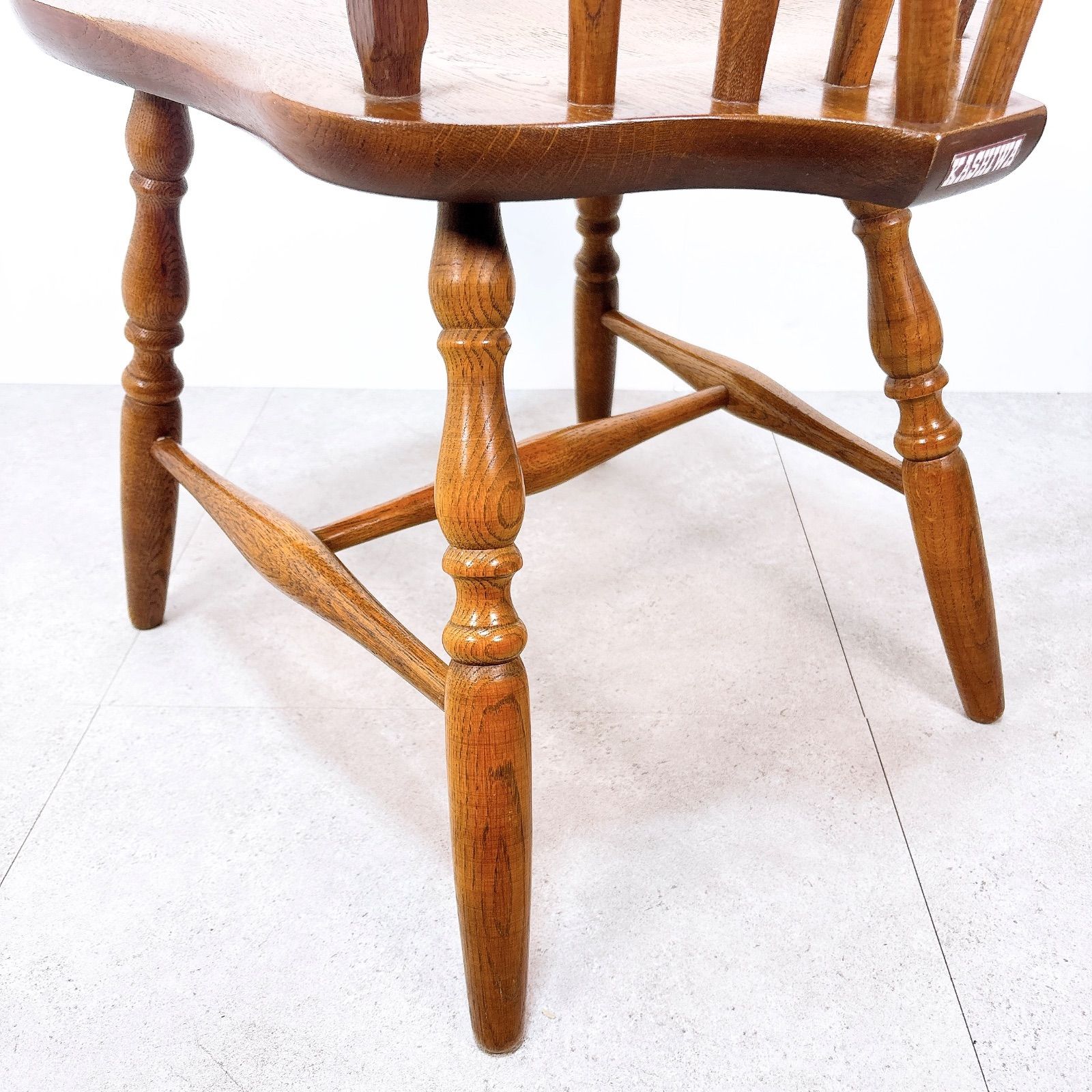 KASHIWA 柏木工 ウィンザーチェア 木製 ダイニングチェア 飛騨家具