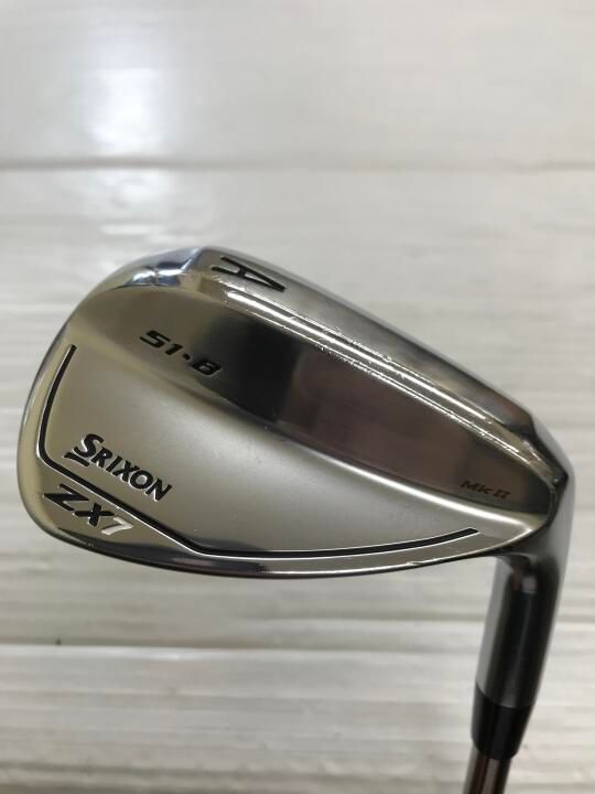 ダンロップ SRIXON ZX7 Mk2 51度 ATTAS 80 Sフレックス ウェッジ 中古