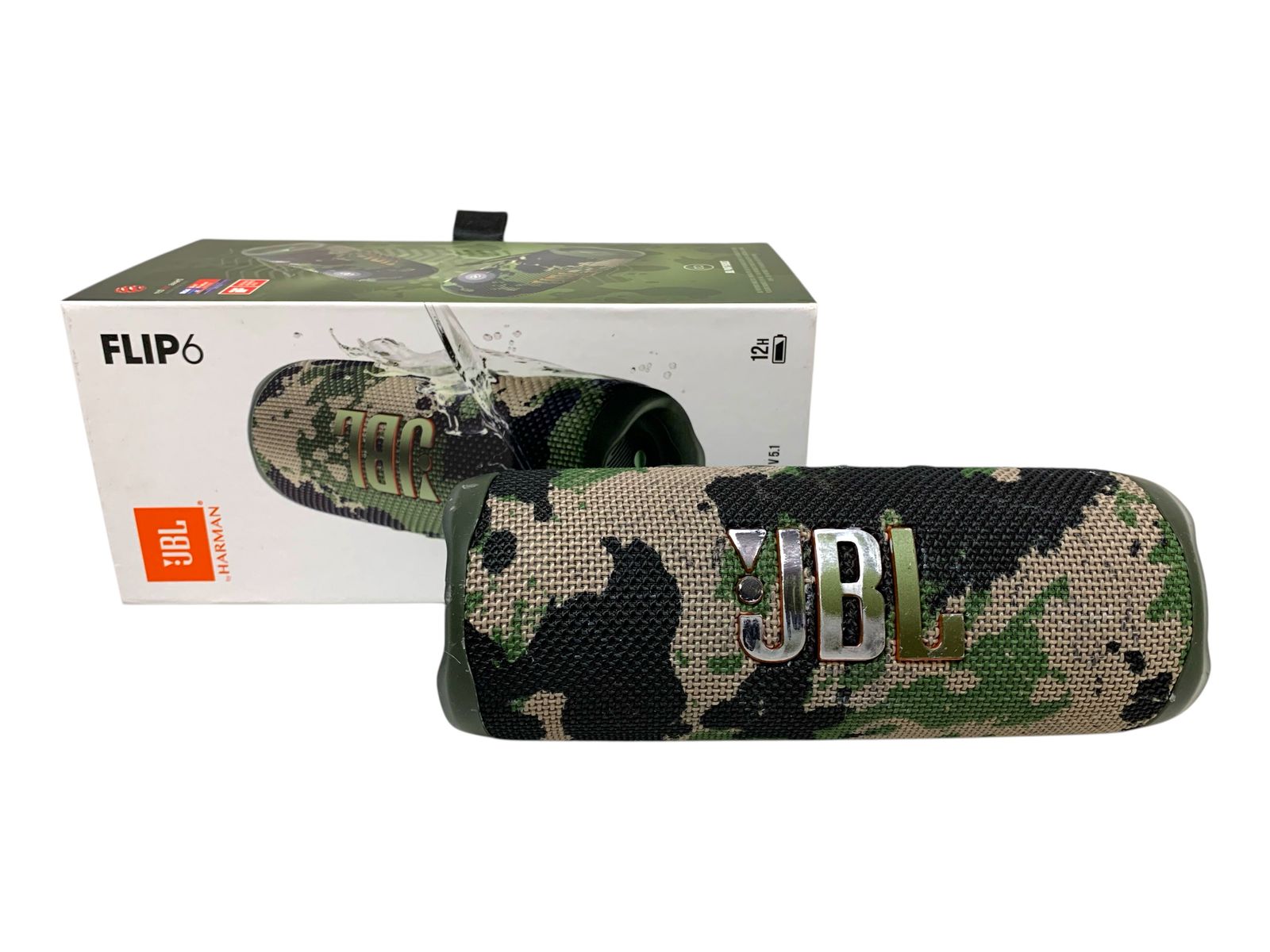 JBL (ジェイビーエル) FLIP6 ワイヤレススピーカー グリーン