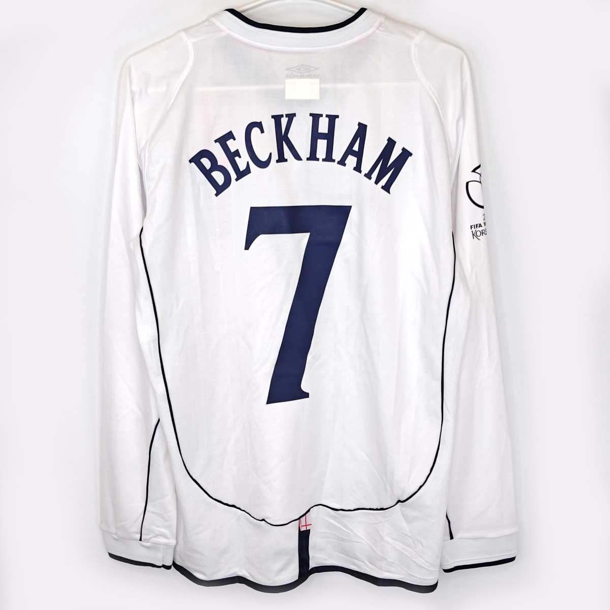 未使用】アンブロ サッカーイングランド代表 ＃7 デビッド・ベッカム
