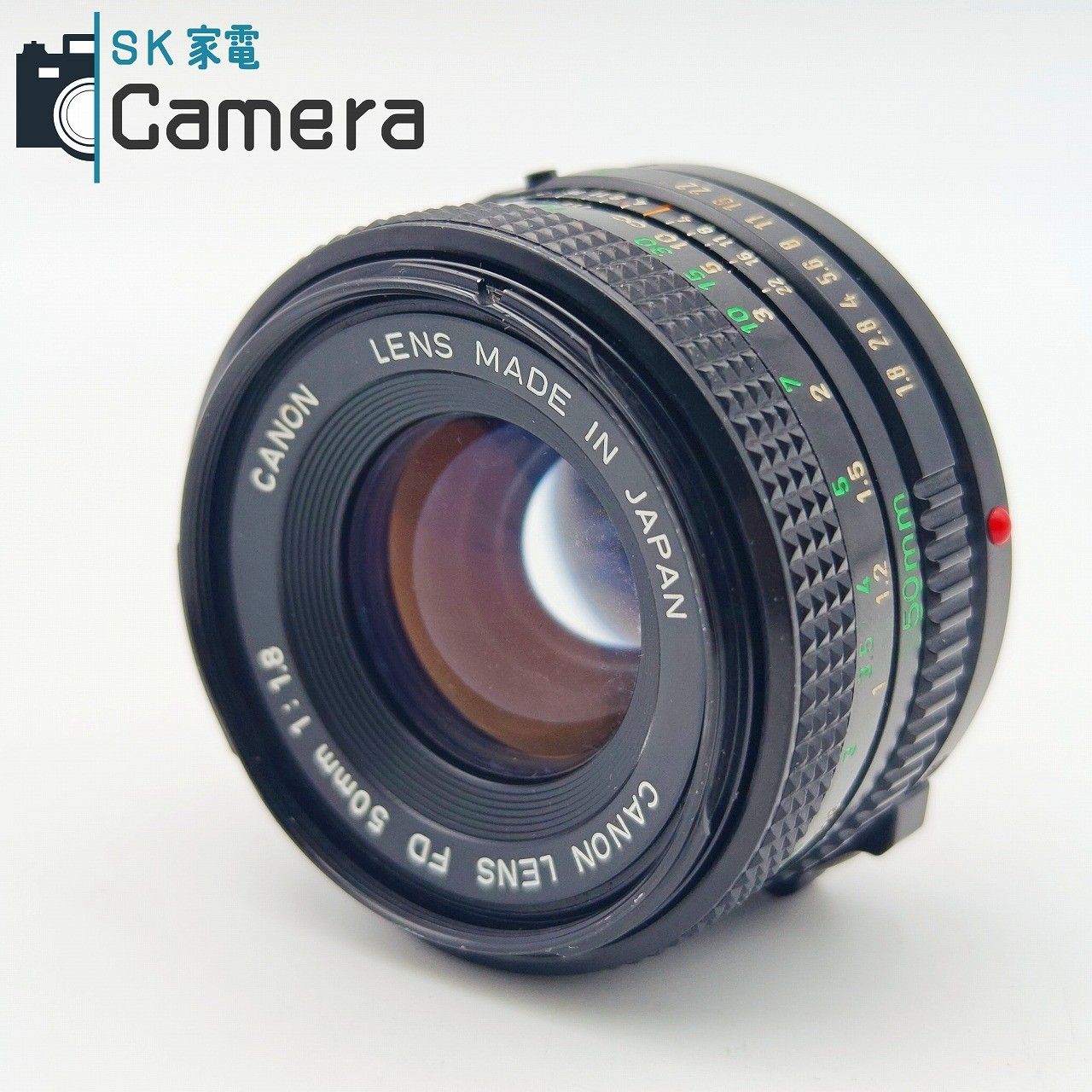 中古】 Canon NEW FD 50mm F1.8 キャノン - メルカリ