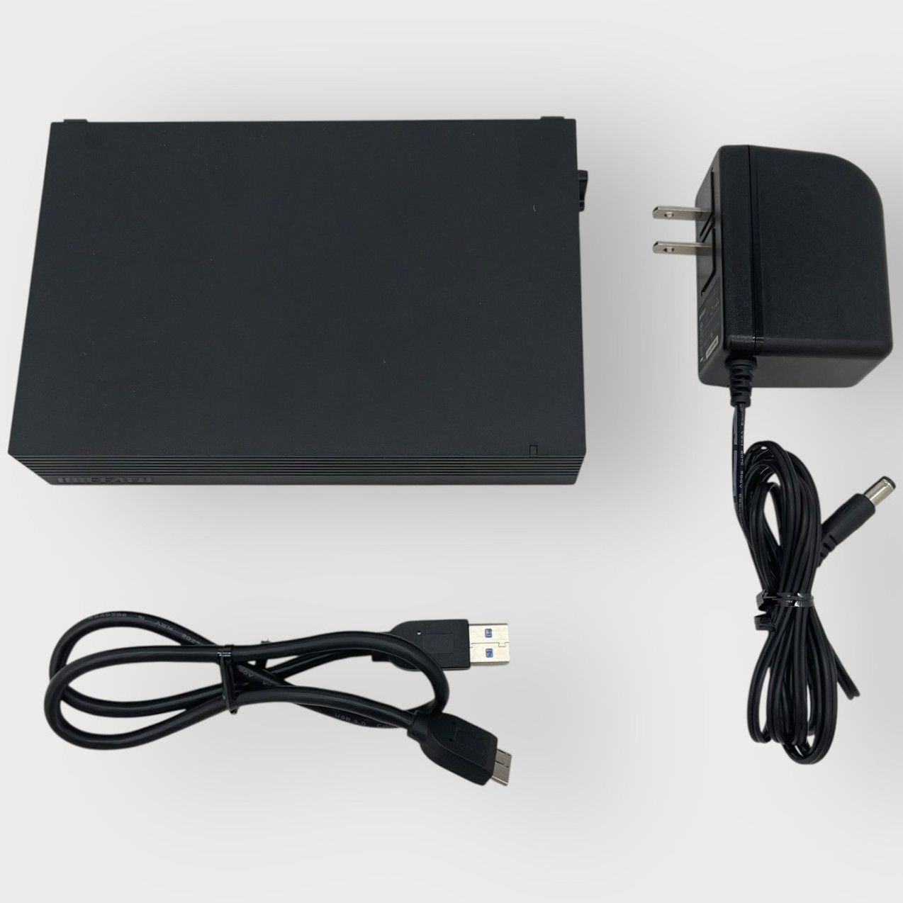 バッファロー 4TB 外付けHDD ブラック 中古 - メルカリ