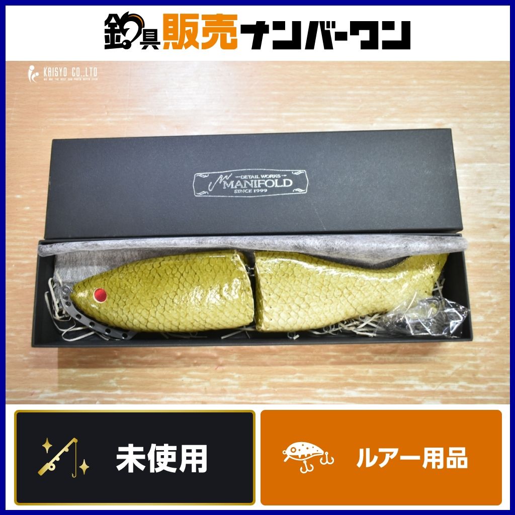 マニフォールド パチイノ 278 アゴ下フレーム 琵琶湖バス 革 未使用品