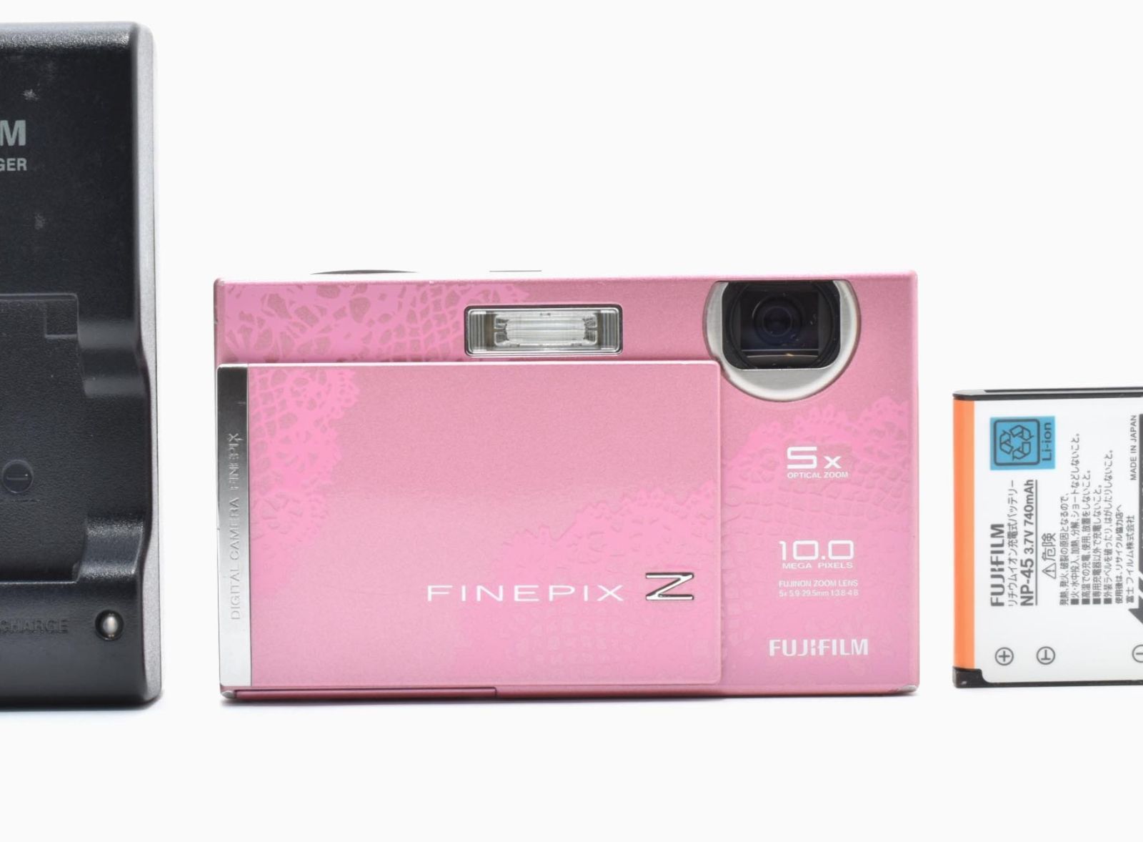 良品] FUJIFILM 富士フイルム FINEPIX Z250 fd ピンク コンパクト