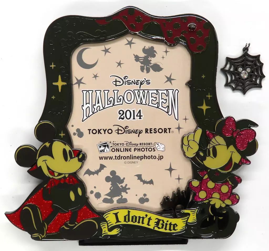 中古】フォトフレーム・アルバム ミッキー＆ミニー(バンパイアモチーフ