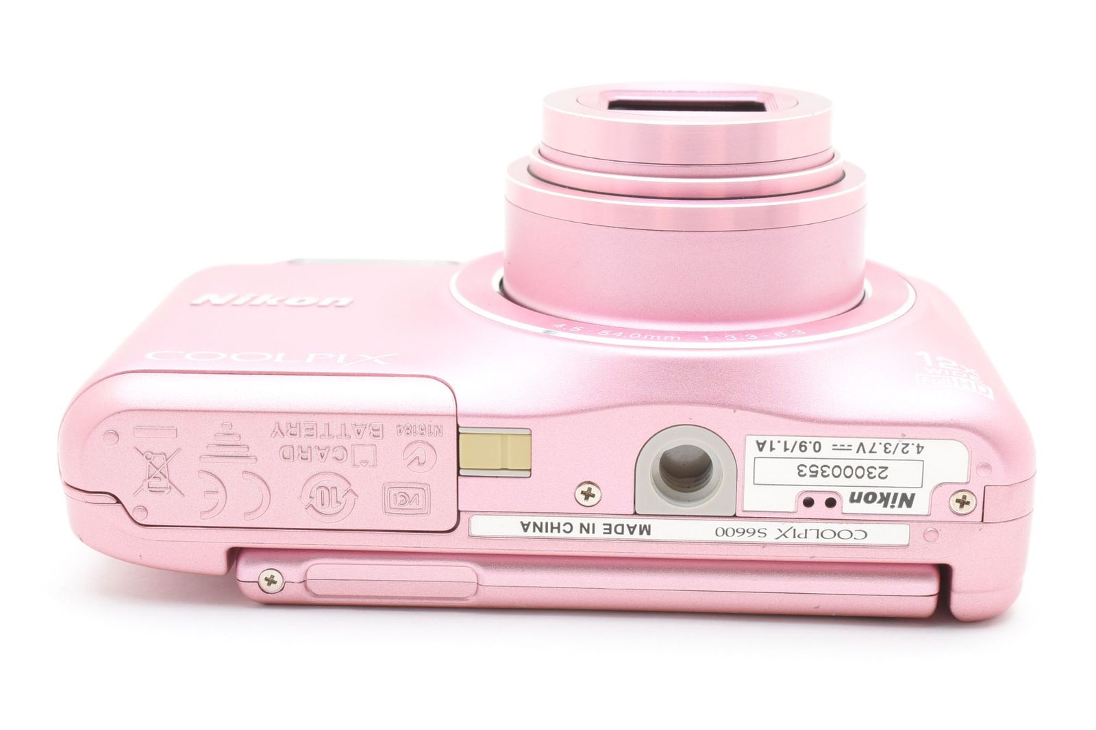 実用品】Nikon ニコン COOLPIX S6600 シルキーピンク コンパクト