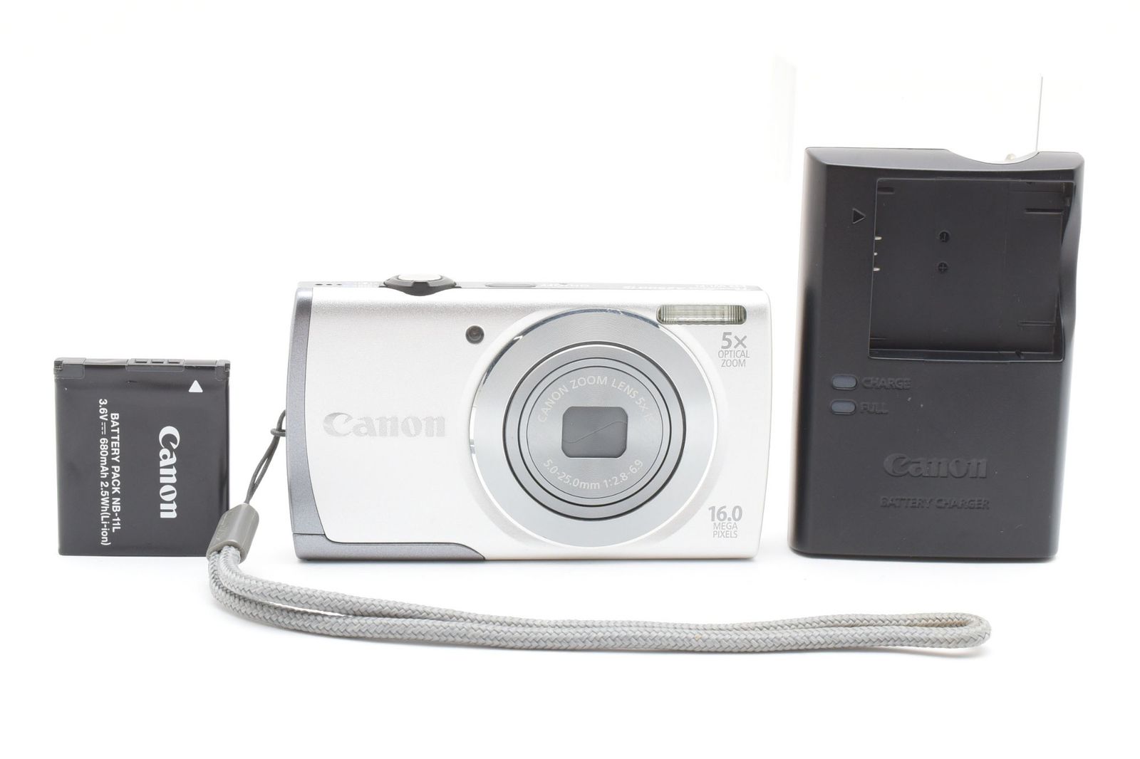 光学極上品】Canon キャノン PowerShot A3500IS シルバー コンパクト