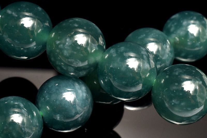 1点物】グアテマラ産◇希少マンサーノ翡翠 ブルージェダイト 青翡翠