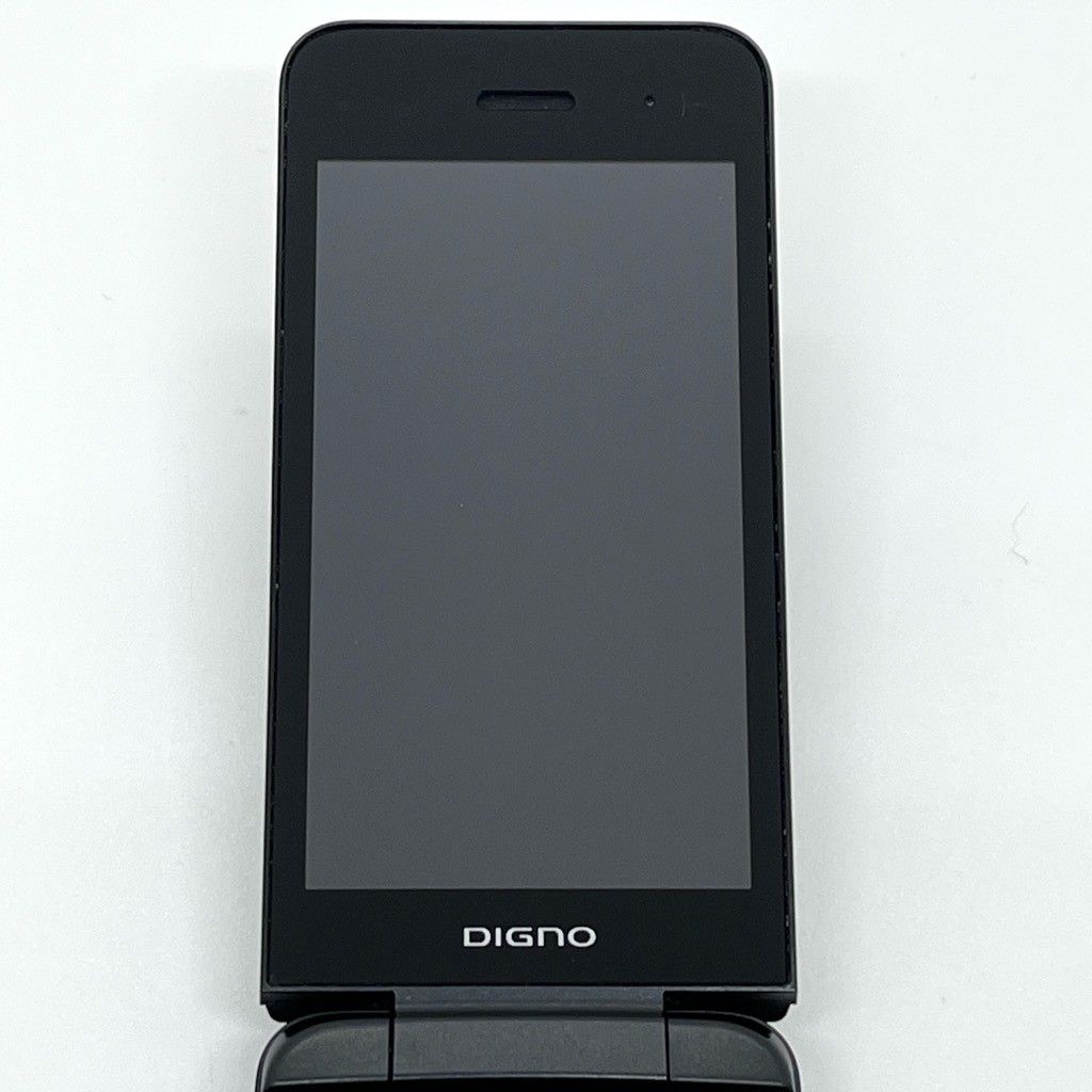 良品】DIGNO ケータイ3 902KC ソフトバンク SIMフリー ブラック 4G LTE