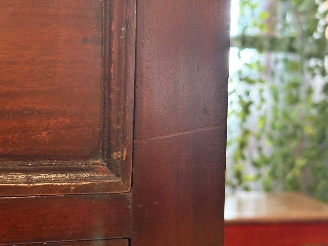 アジアン コンソール バンブー 電話台 ファックス台 アンティーク IZ