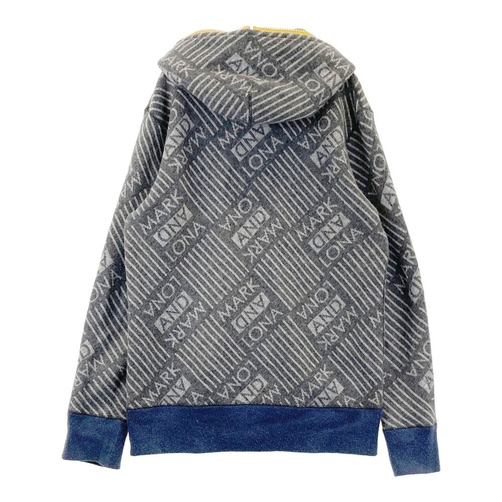 サイズ：48 MARK&LONA マークアンドロナ フード付 リバーシブル ニット