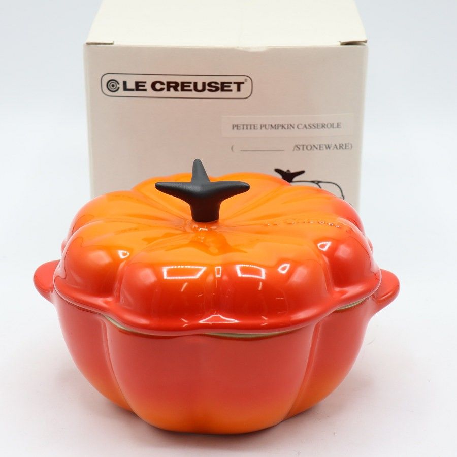 新品】ル・クルーゼ ミニ・パンプキン 910095-00-11 オレンジ ホーロー