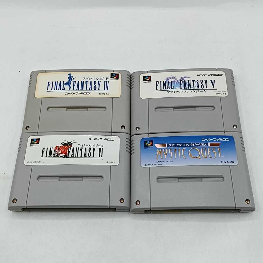 スーパーファミコンソフト】「ファイナルファンタジー4・5・6