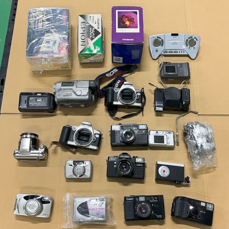 MO-00480 カメラ まとめ売り ジャンク品 canon fuji oy - メルカリ