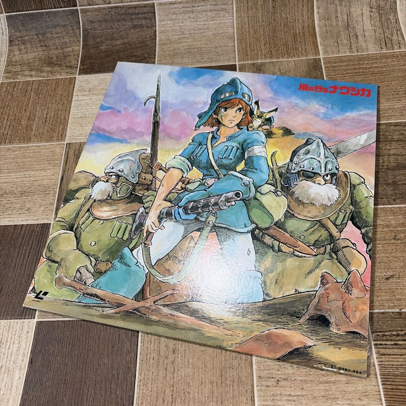 LD レーザーディスク 風の谷のナウシカ 宮崎駿 ジブリ 98LX-1 中古品