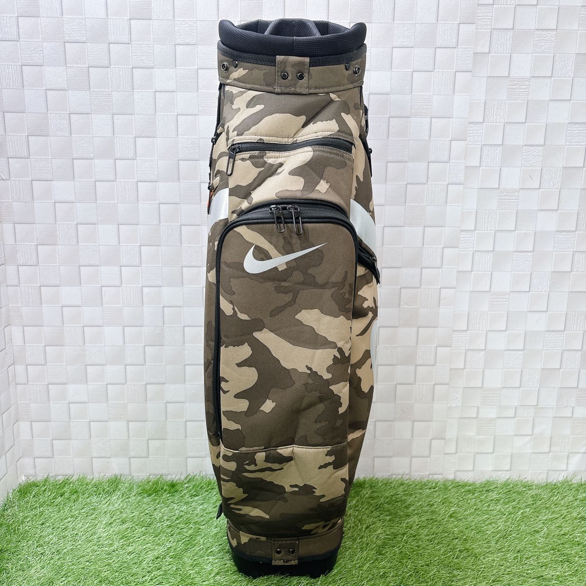 希少 迷彩 カモフラ NIKE GOLF ナイキ キャディバッグ 9型 14分割