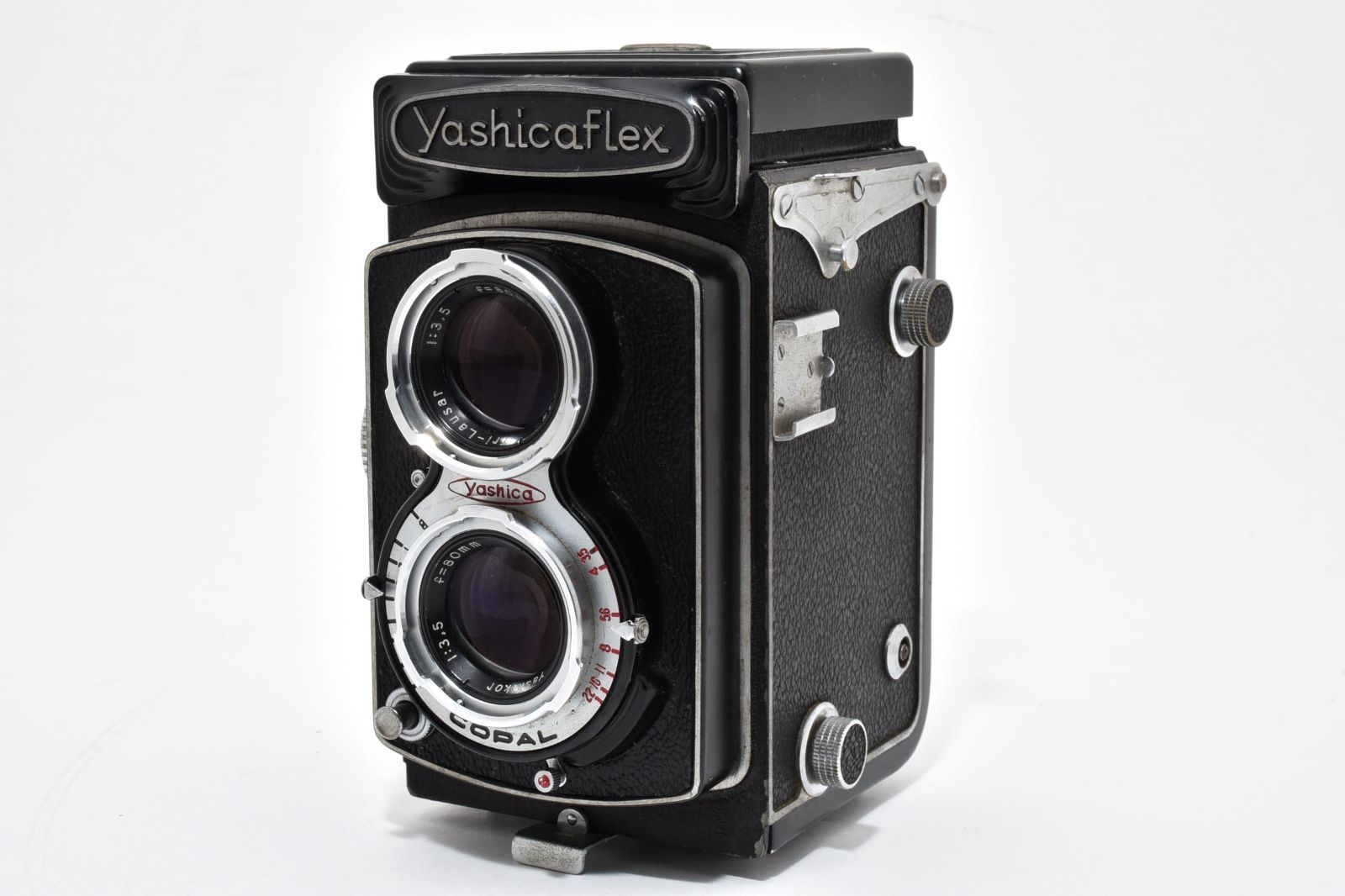 4917 ヤシカ Yashica Yashicaflex Model C 80mm F/3.5 二眼レフ