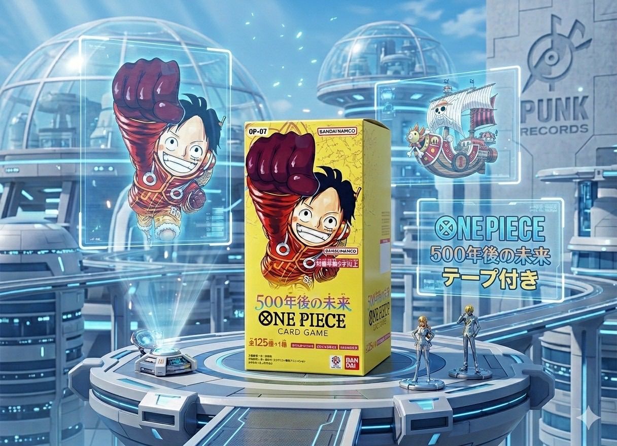 ✓ONE PIECEカードゲーム 500年後の未来【OP-07】1BOX テープ付き
