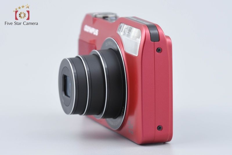 中古】OLYMPUS オリンパス VG-170 レッド コンパクトデジタルカメラ