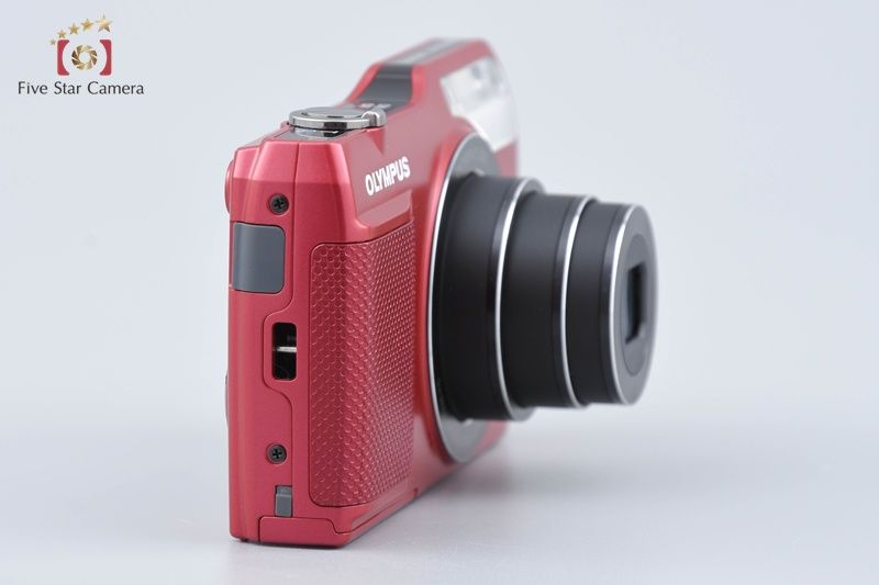 中古】OLYMPUS オリンパス VG-170 レッド コンパクトデジタルカメラ