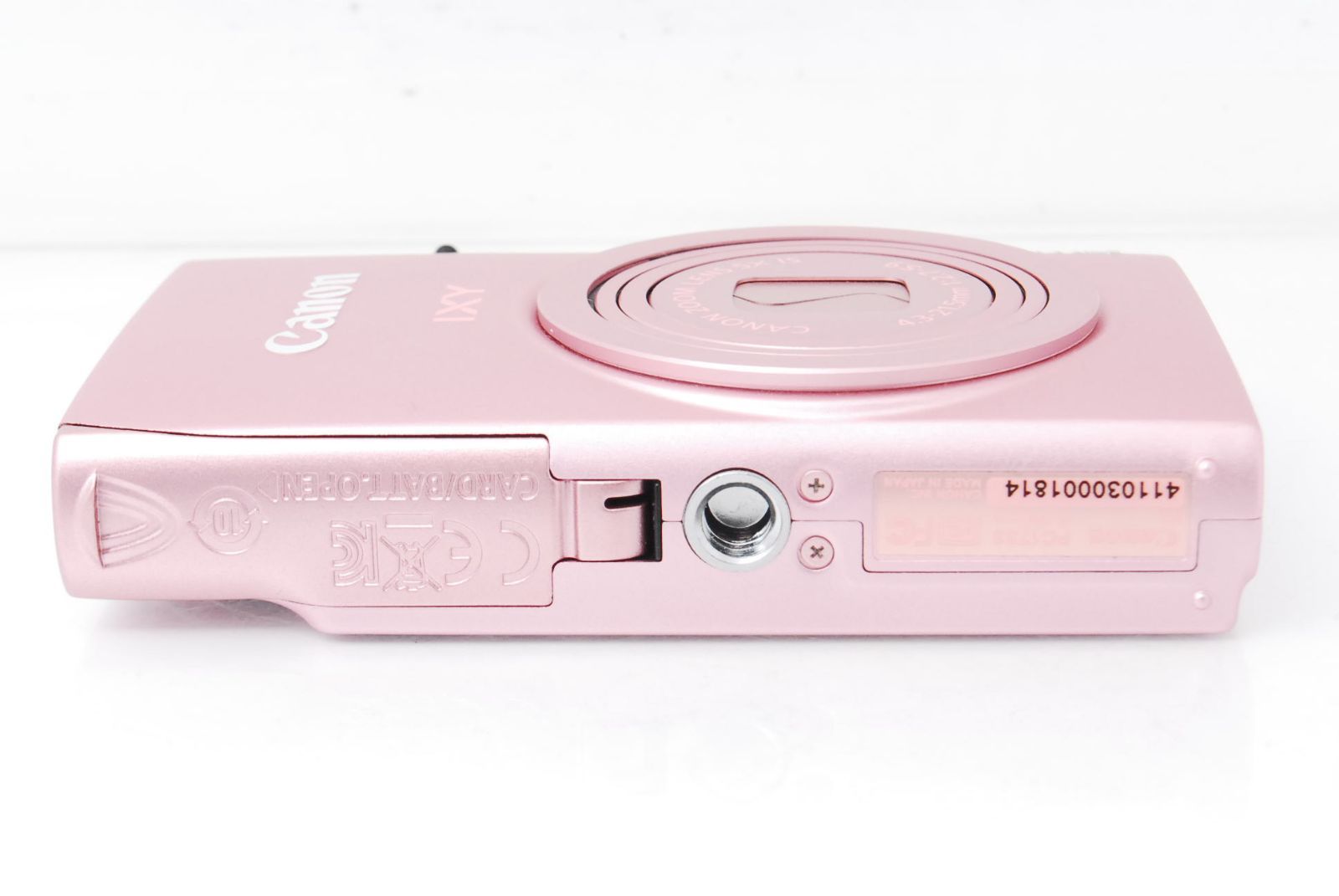 ☆キュートピンク♪手のひらサイズで高画質撮影！☆キヤノン IXY 220F