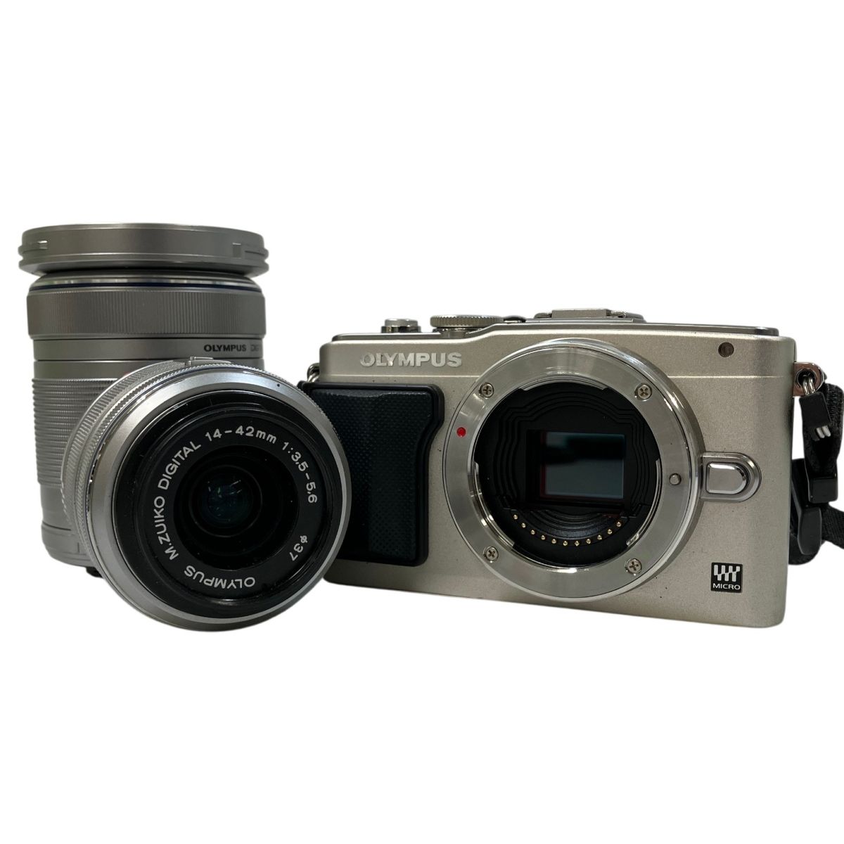 OLYMPUS E-PL5 PEN Lite 40-150mm 14-42mm 一眼カメラ ダブルレンズ
