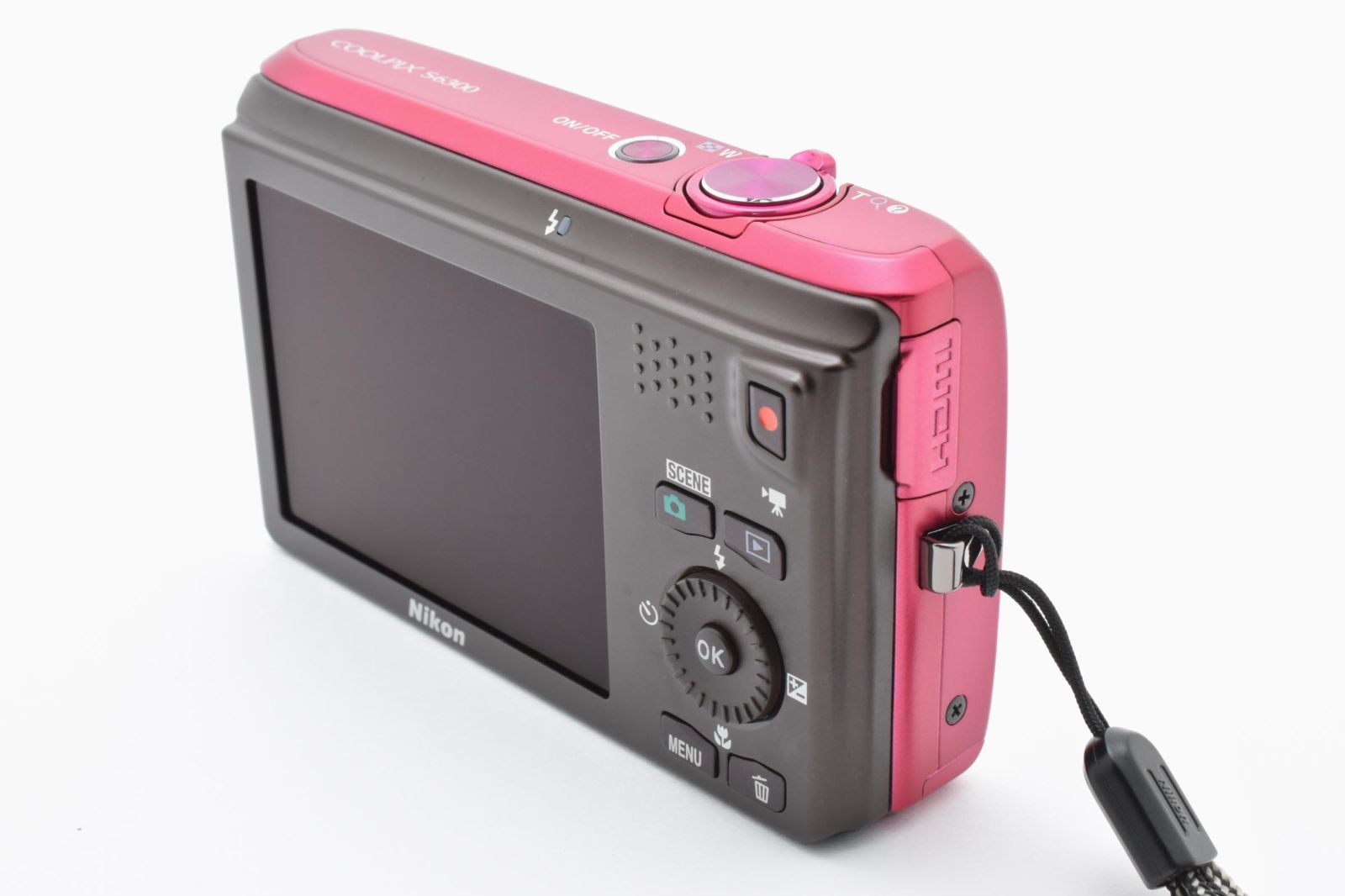 良品] NIKON ニコン COOLPIX S6300 ピンク コンパクト デジタル カメラ