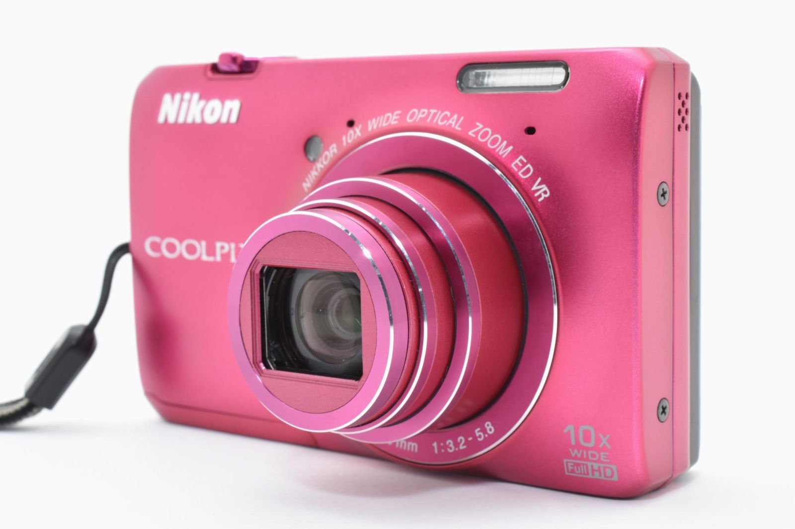 良品] NIKON ニコン COOLPIX S6300 ピンク コンパクト デジタル カメラ