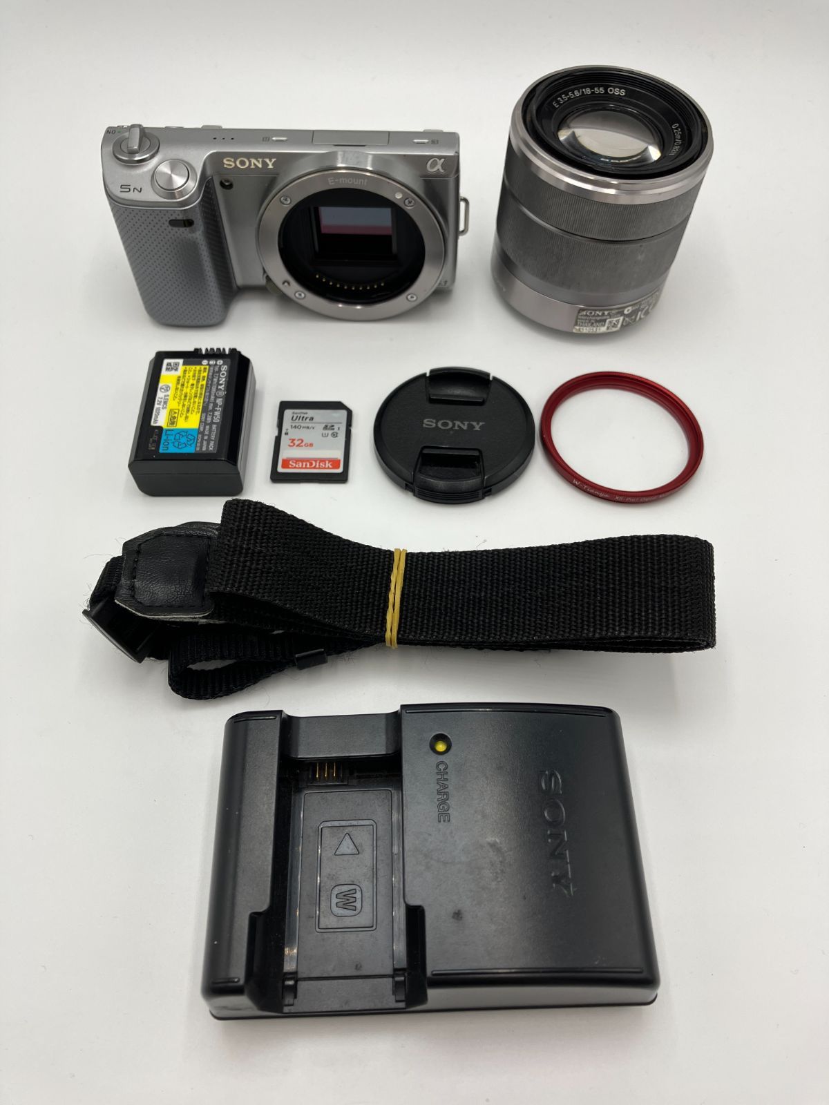 動作確認済】SONY NEX-5N E 18-55mm OSS 標準ズームレンズキット