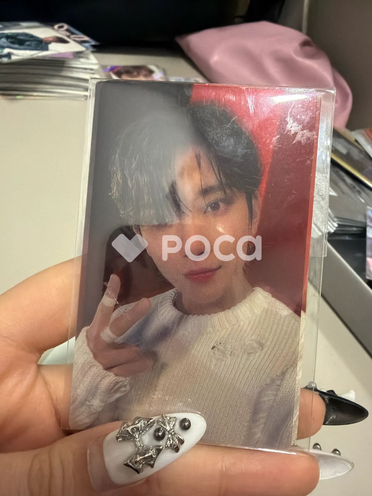 Seventeen ジョシュア セブチ FML CARAT Ver. 透明トレカ Weverse