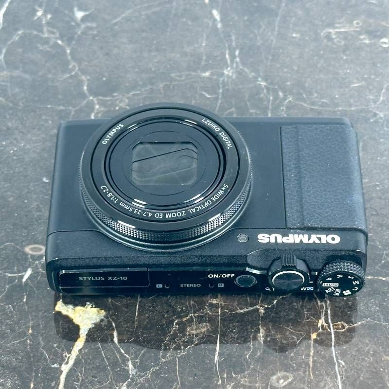 美品】OLYMPUS STYLUS XZ-10 ブラック コンパクトデジタルカメラ 1200