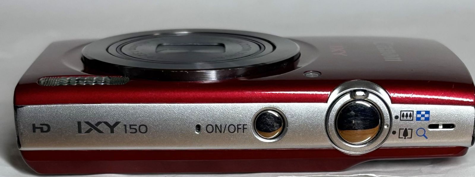 Canon IXY150 HD 20MP 8x デジタルカメラ Red 基本動作確認済み