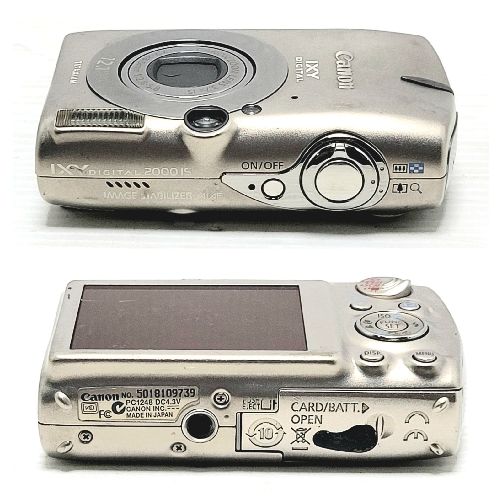 正常動作品】Canon IXY DIGITAL 2000IS デジタルカメラ - メルカリ