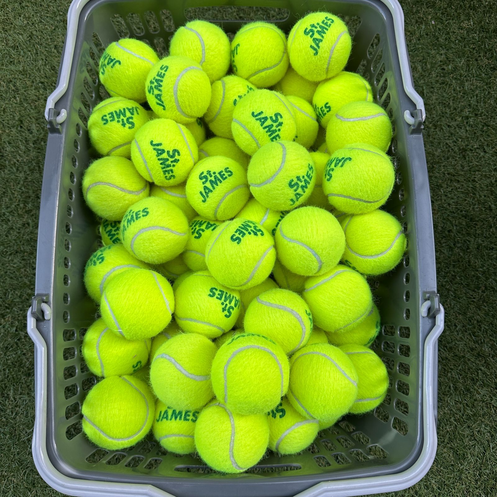 St.JAMES セントジェームス 硬式テニスボール 100球 中古 オムニコート