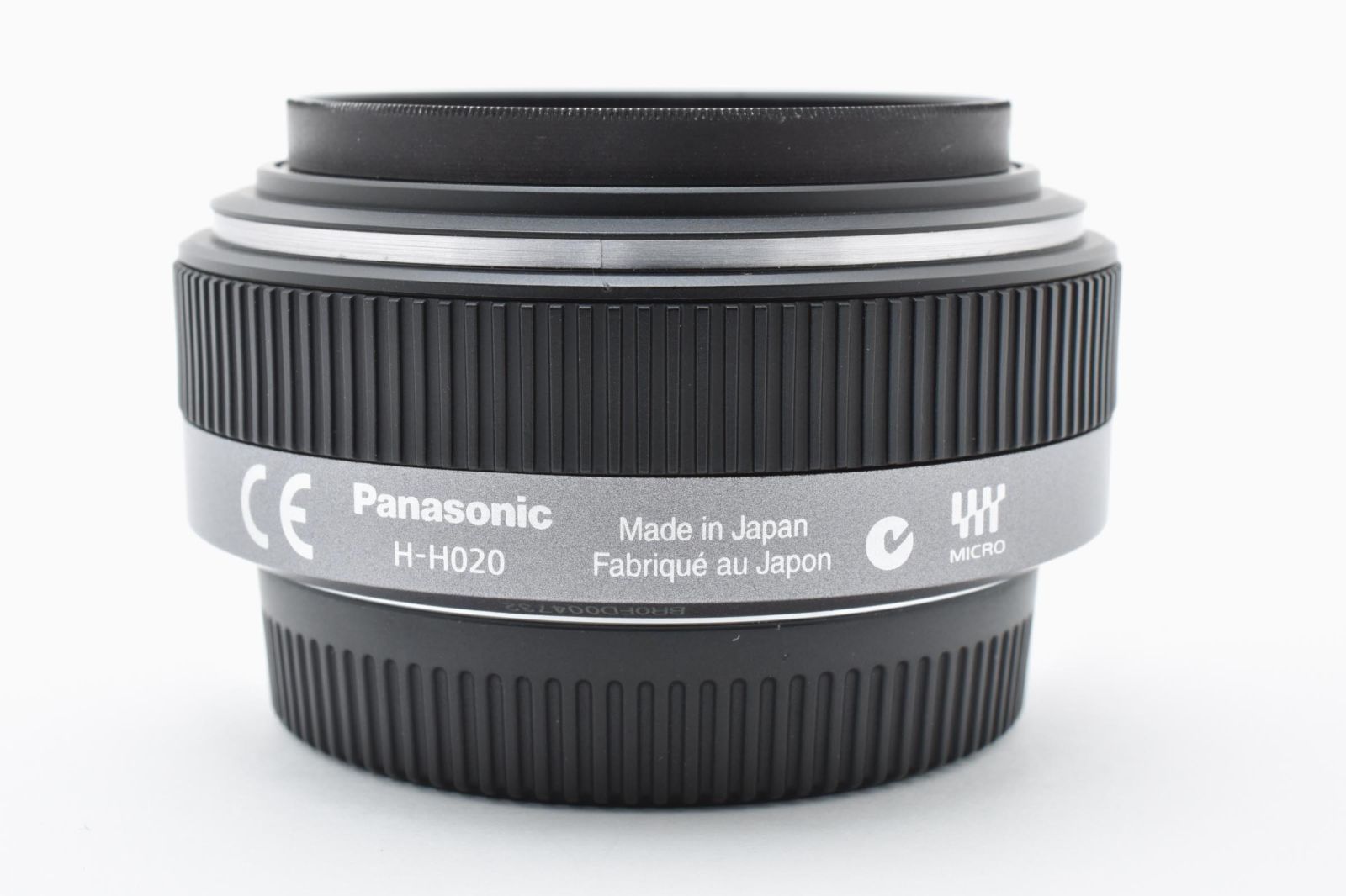 良品] Panasonic LUMIX G 20mm F1.7 ASPH H-H020 パンケーキ 単焦点