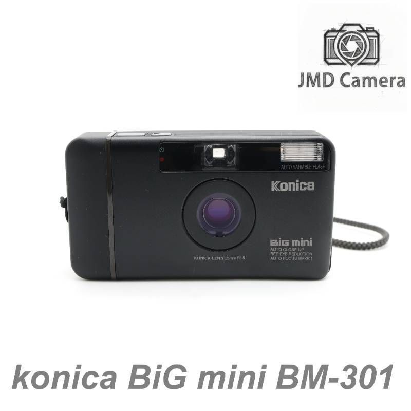 □完動品 美品 Konica BiG mini BM-301 コンパクトフィルムカメラ