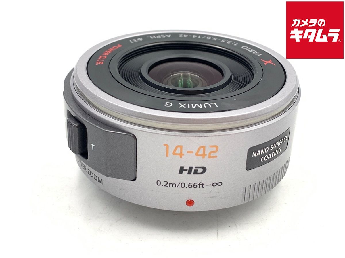 中古】 【並品】 パナソニック LUMIX G X VARIO PZ 14-42mm/F3.5-5.6