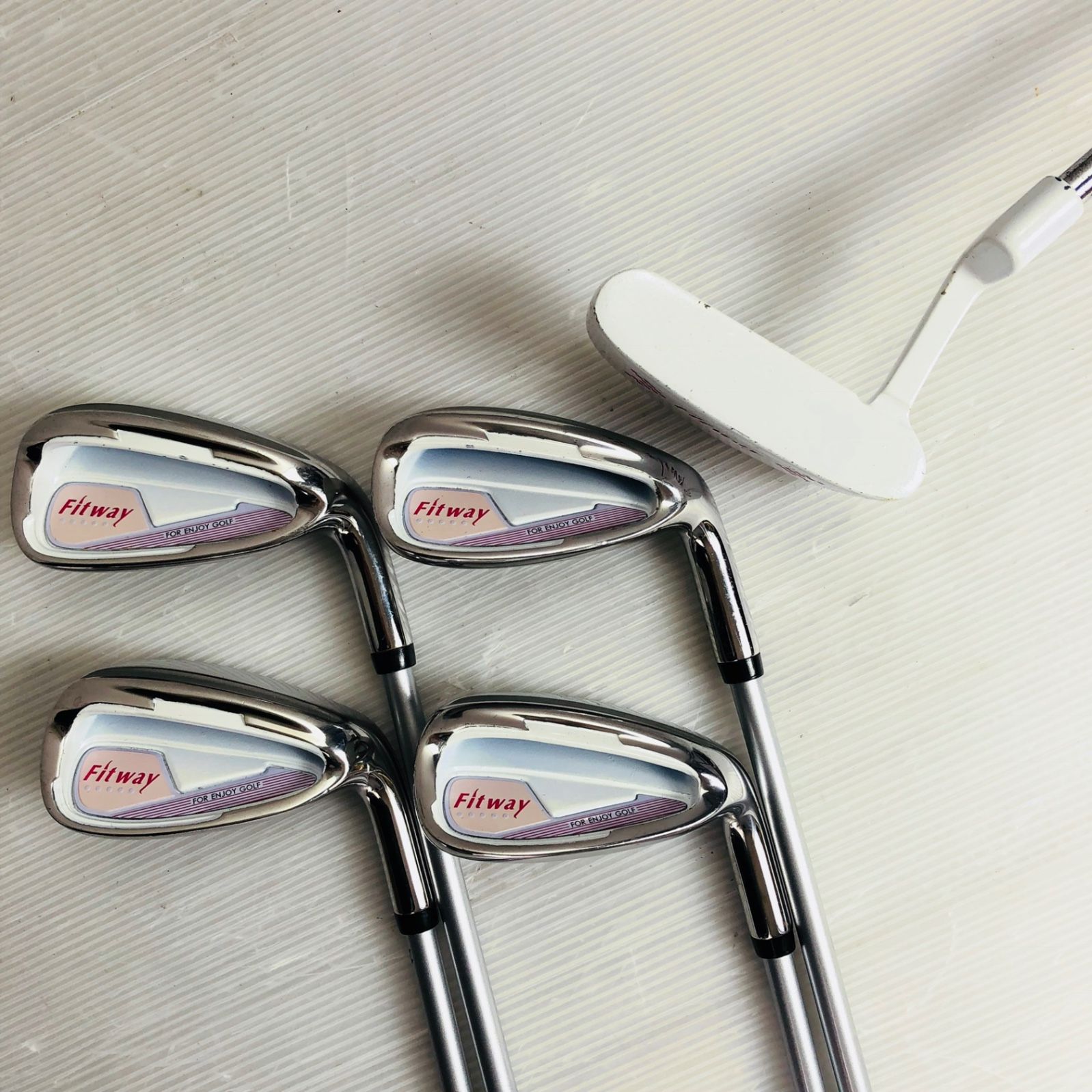 レディース FitWay フィットウェイ ゴルフ クラブ セット 初心者 入門