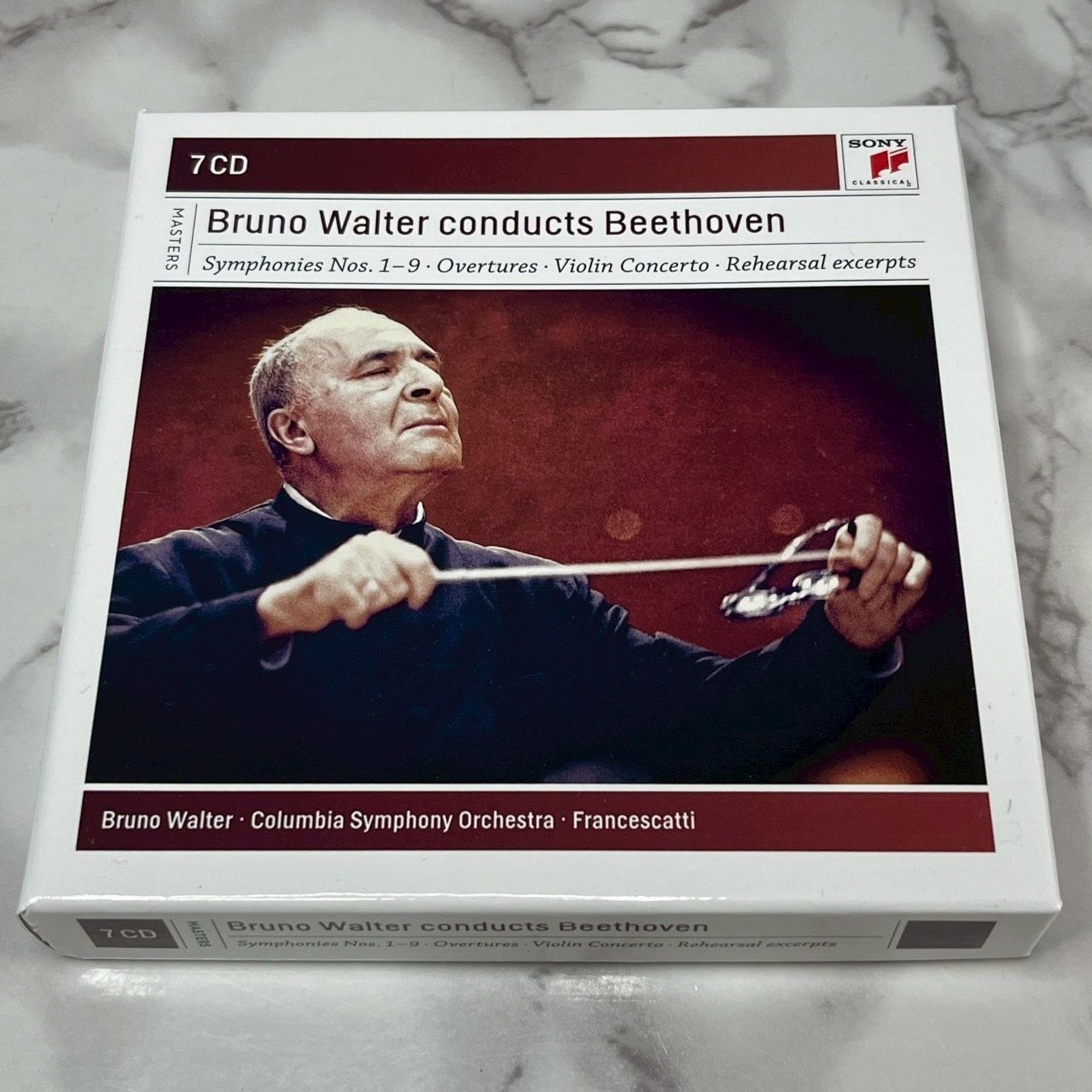 良品】ブルーノ・ワルター Bruno Walter conducts Beethoven 7CD BOX
