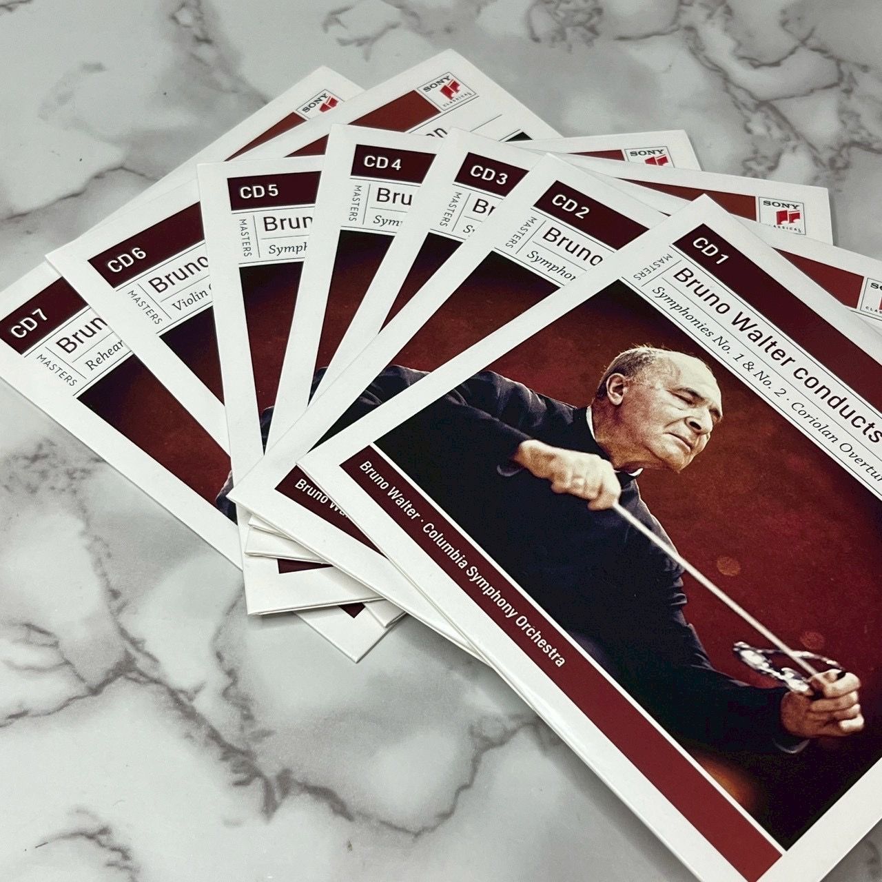 良品】ブルーノ・ワルター Bruno Walter conducts Beethoven 7CD BOX