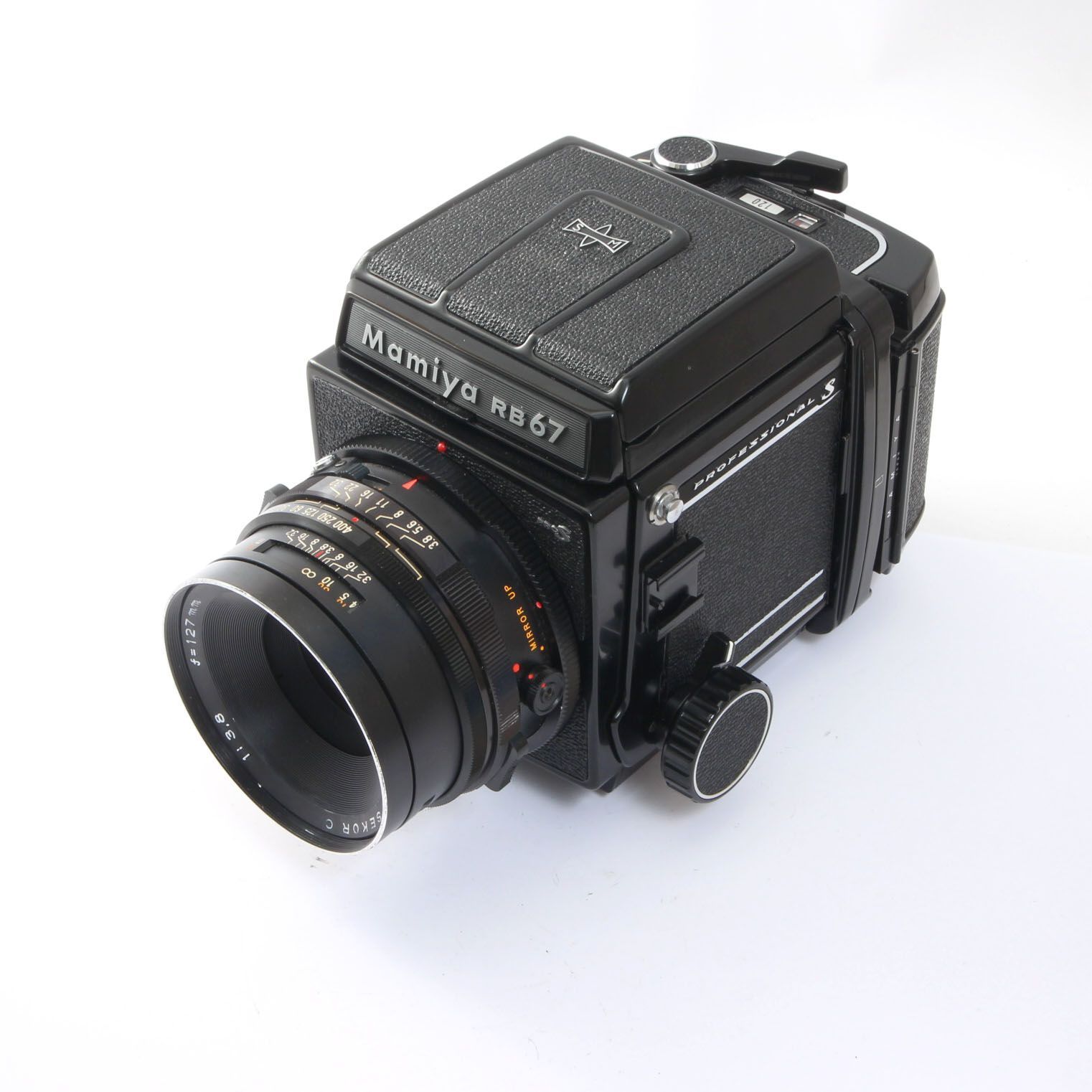 MAMIYA マミヤ RB67 Pro S + SEKOR 127mm F3.8 中判フィルムカメラ