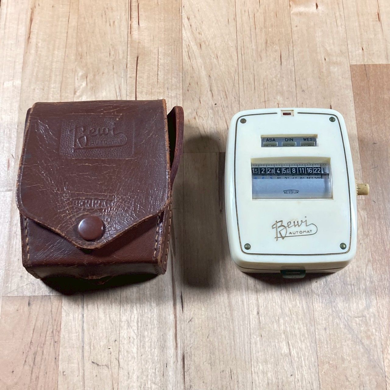 Bertram Bewi Automat 露出計 ヴィンテージ フィルムカメラ用 手動式